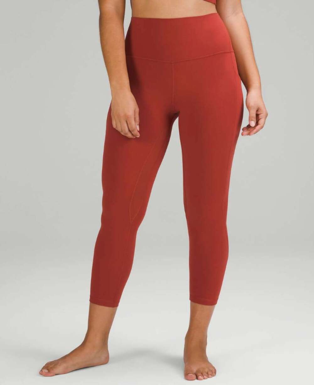 Lululemon Align High-Rise Pant with Pockets 25" Cayenne Size 12